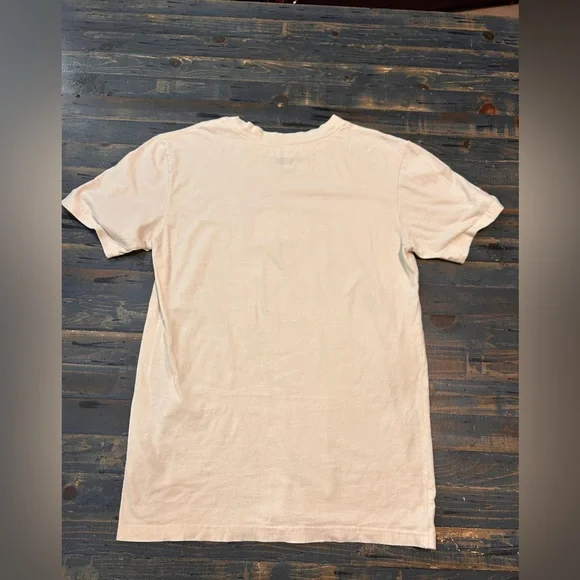 the North Face Beige T-Shirt Small Soft Athleisure Casual‎ Daily Streetwear - Picture 2 of 6